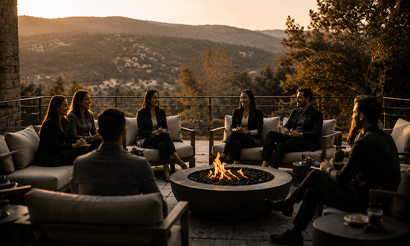 Company retreat experience designed for team reconnection